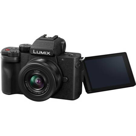 Panasonic Lumix G100D + HFS12032 - zestaw, kompaktowy aparat bezlusterkowy, Micro 4/3, z obiektywem, 12-32mm f/3.5-5.6 ASPH, czarny_2